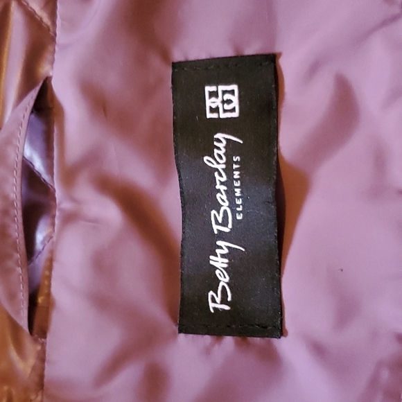 BETTY Barclay Elements Purple Quilted Puffy Lightweight Vest Size 14 - Picture 7 of 13